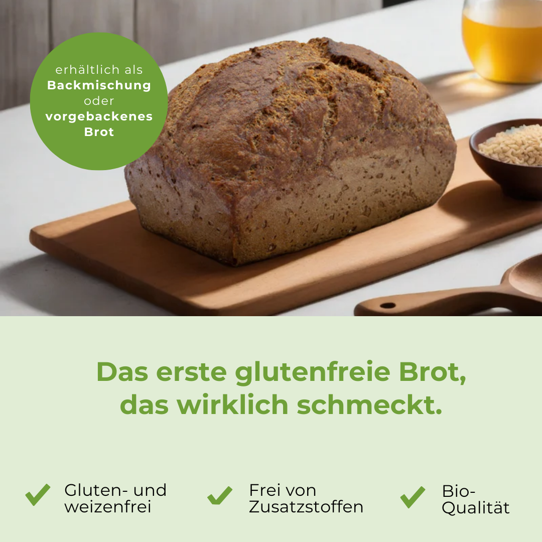 ALMA - Der krosse Landmann - glutenfreies Bio-Landbrot - Vorgebacken