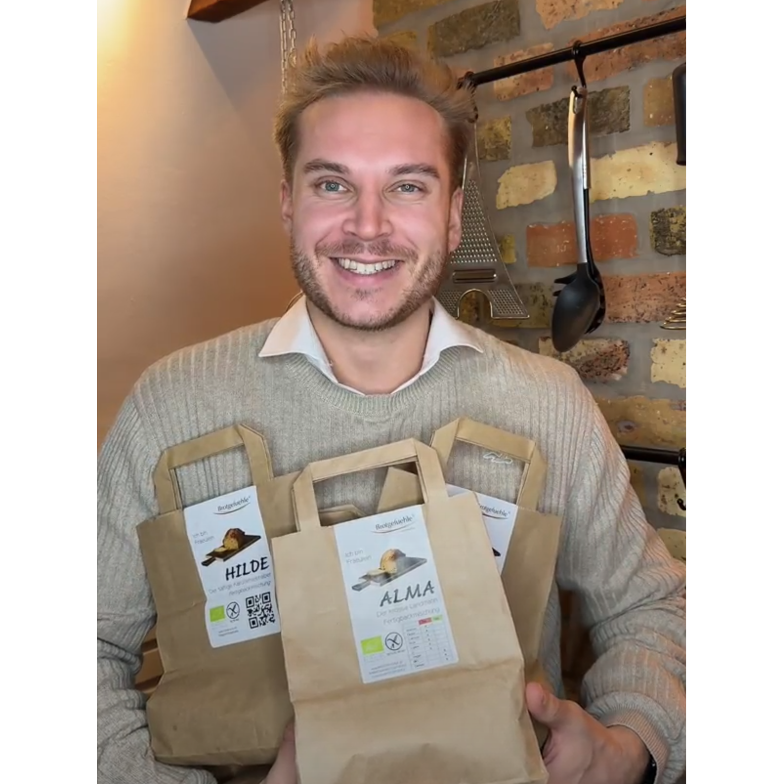 Fräulein CLARA - Bio-Fertigbackmischung