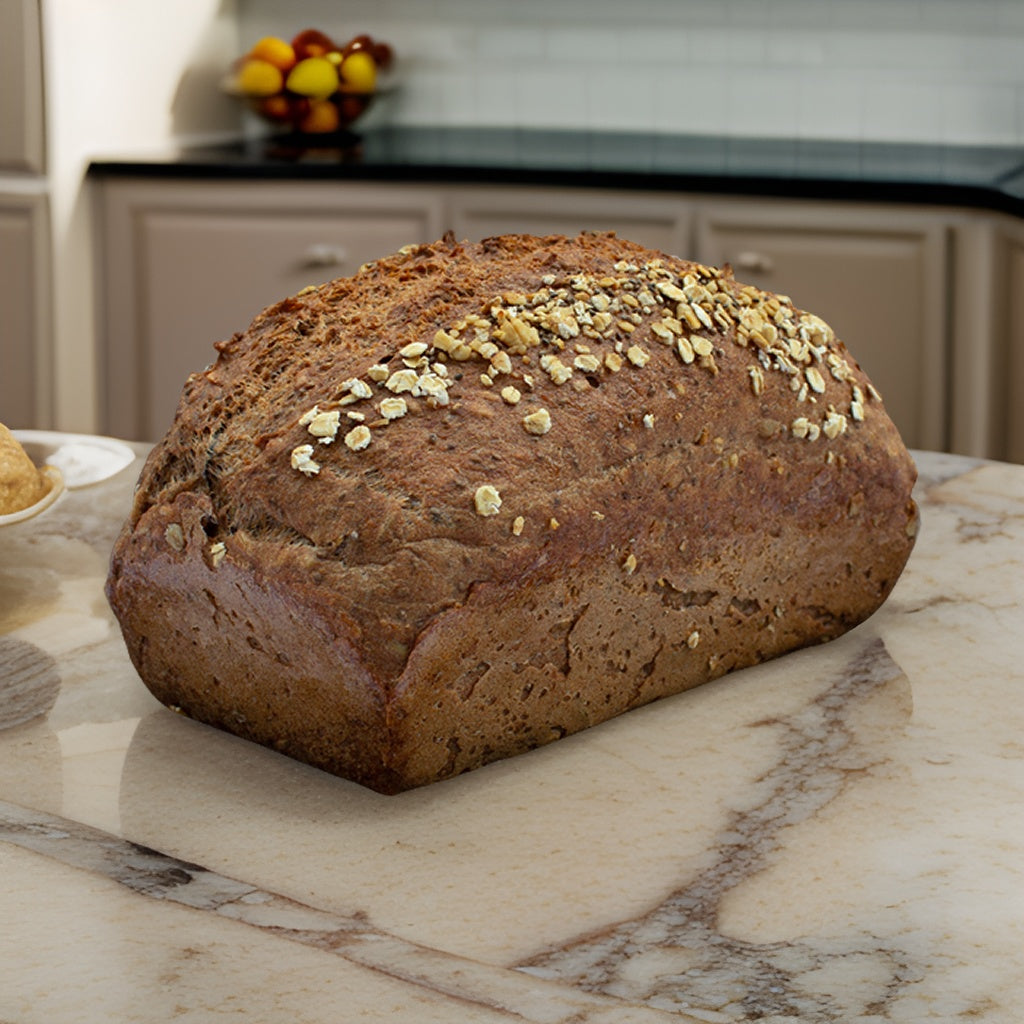 WALTRAUD - Der kernige Kraftprotz - glutenfreies Bio-Mehrkornbrot - Vorgebacken