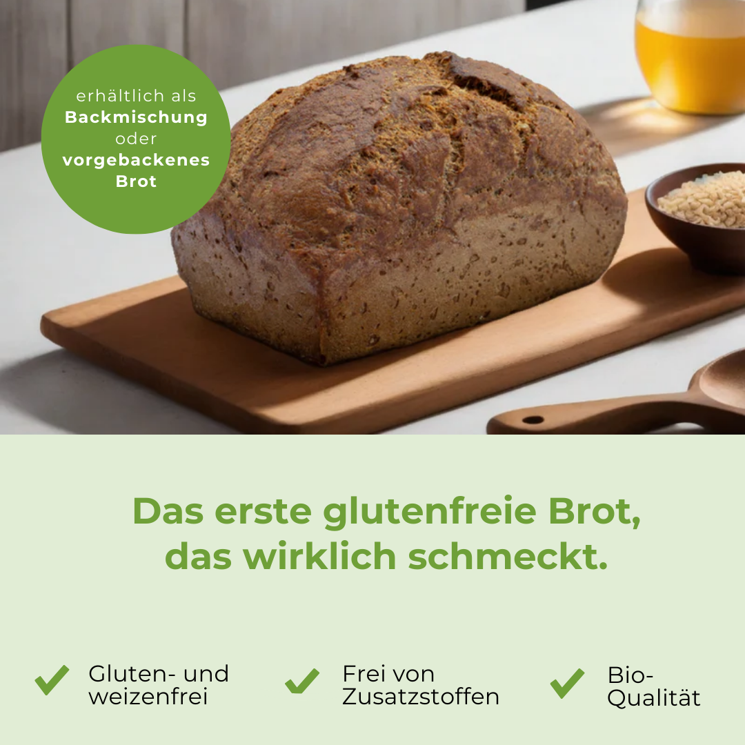 Fräulein ALMA - Bio-Fertigbackmischung
